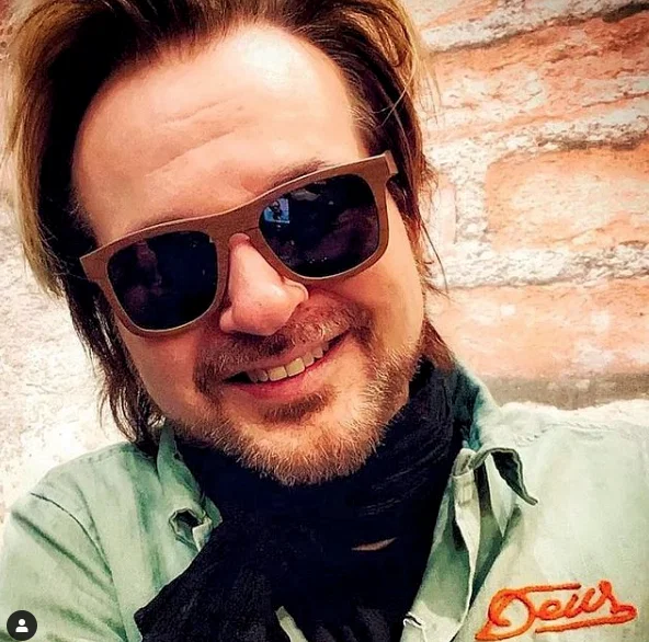 Houston's Margot Hogan, founder of Transparent Sunglasses, partnered with Poison drummer Rikki Rockett for design of these glasses styled from maplewood drumsticks. (Instagram photo)