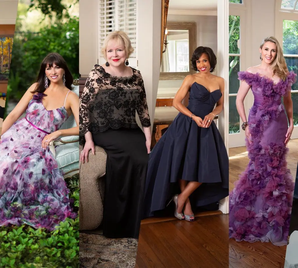 Women of Distinction 2021 honorees Beth Zdeblick, Leila Perrin, Roslyn Bazzelle-Mitchell, Christie Sullivan (Gittings photo collage)