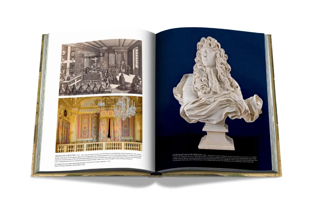 Each of the 100 copies of Versailles: From Louis XIV to Jeff Koons Special Edition is signed by Catherine Pegard, president of the Chateau de Versailles.  (Photo by Assouline)