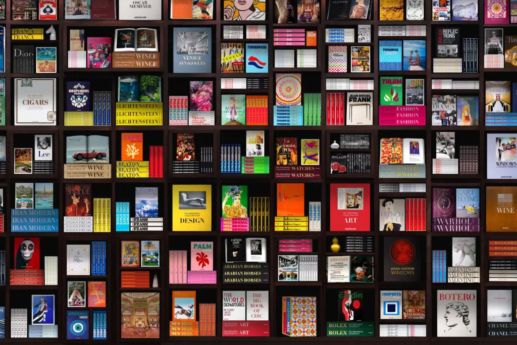 Assouline book covers are works of art in themselves. (Photo by Assouline)