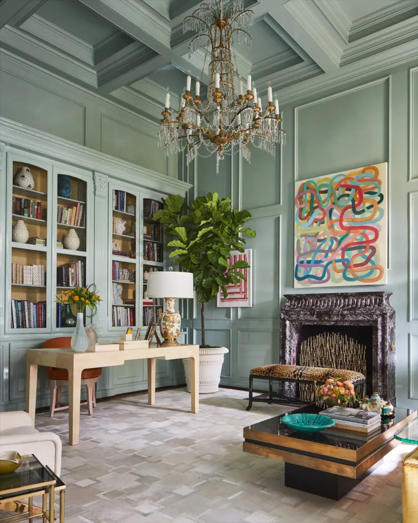 Jan Showers, Kips Bay Decorator Show House Dallas 2020 (Photo by Stephen Karlisch)
