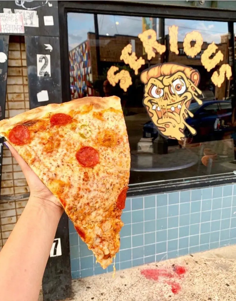 Deep Ellum's Serious Pizza reopened after a year-long remodel. (Courtesy of Serious Pizza)