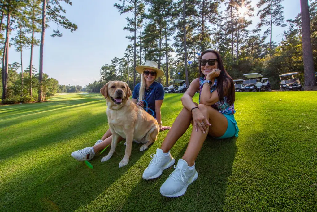 Residents enjoying the active lifestyle at Bluejack National.