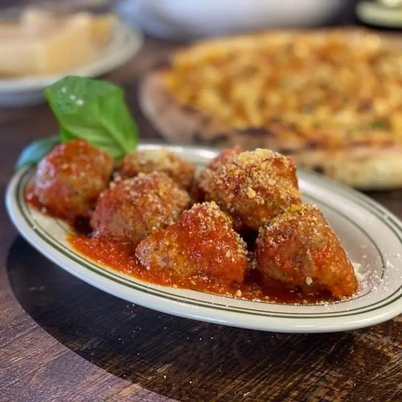 Kobe Meatballs in a luscious San Marzano sauce.