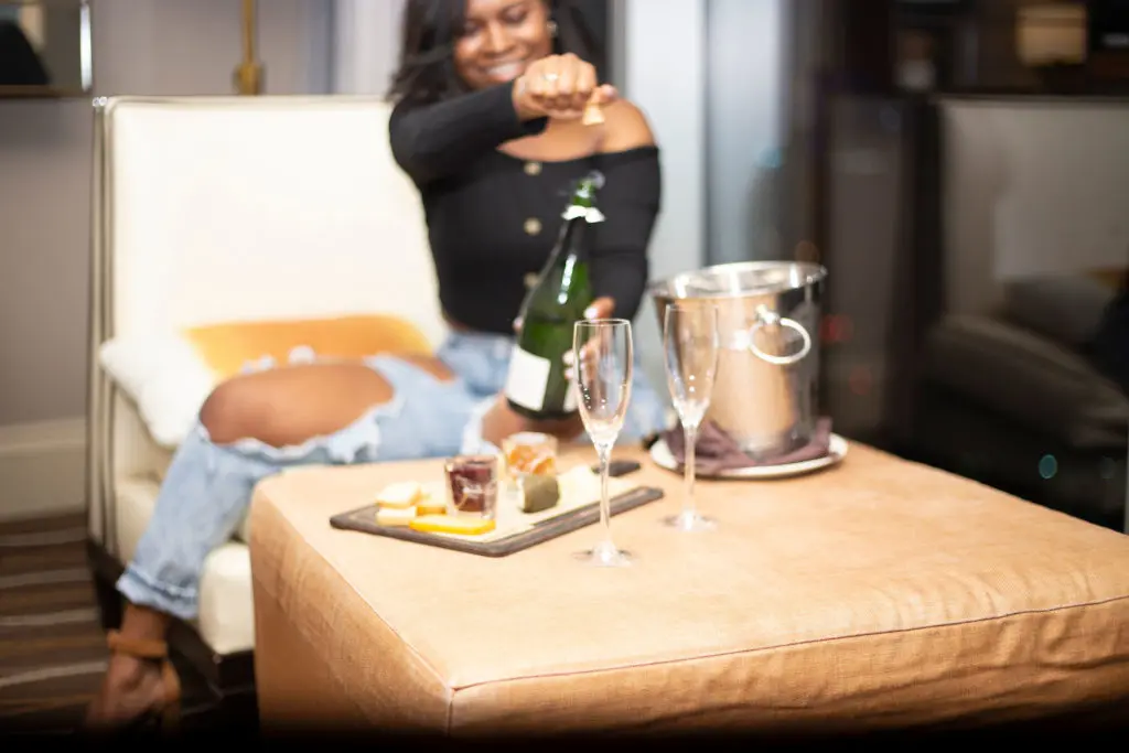 Sit back, relax and let Omni Dallas Hotel handle the rest. (photo credit @thechristenmarie)