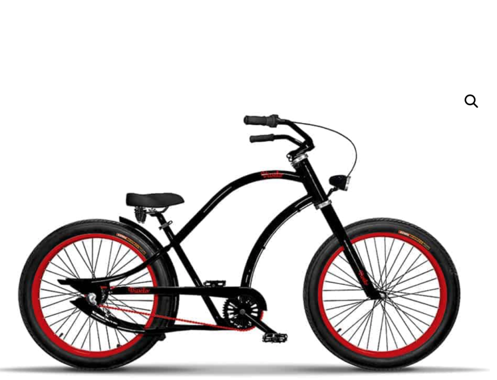 The Vivelo Men's Chopper Eagle, priced at $999, comes in a choice of colors and three-speed or seven-speed. 