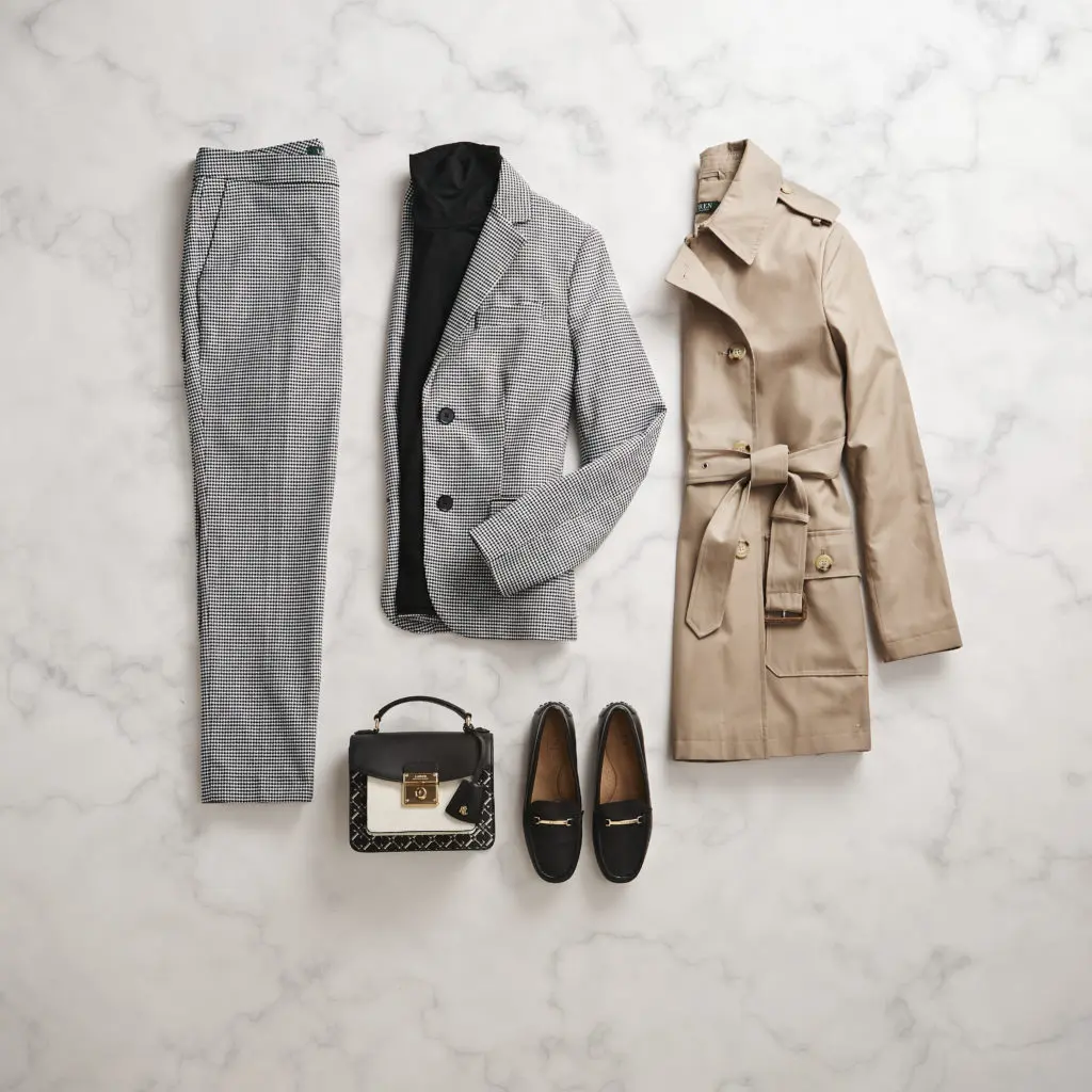 The Lauren Look offers a full style guide to assist members with perfectly paired ensembles to make outfit planning simple. 
