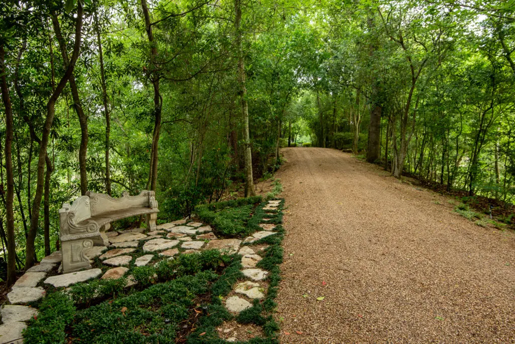 Privacy and seclusion within one of Houston's most convenient neighborhoods. 
