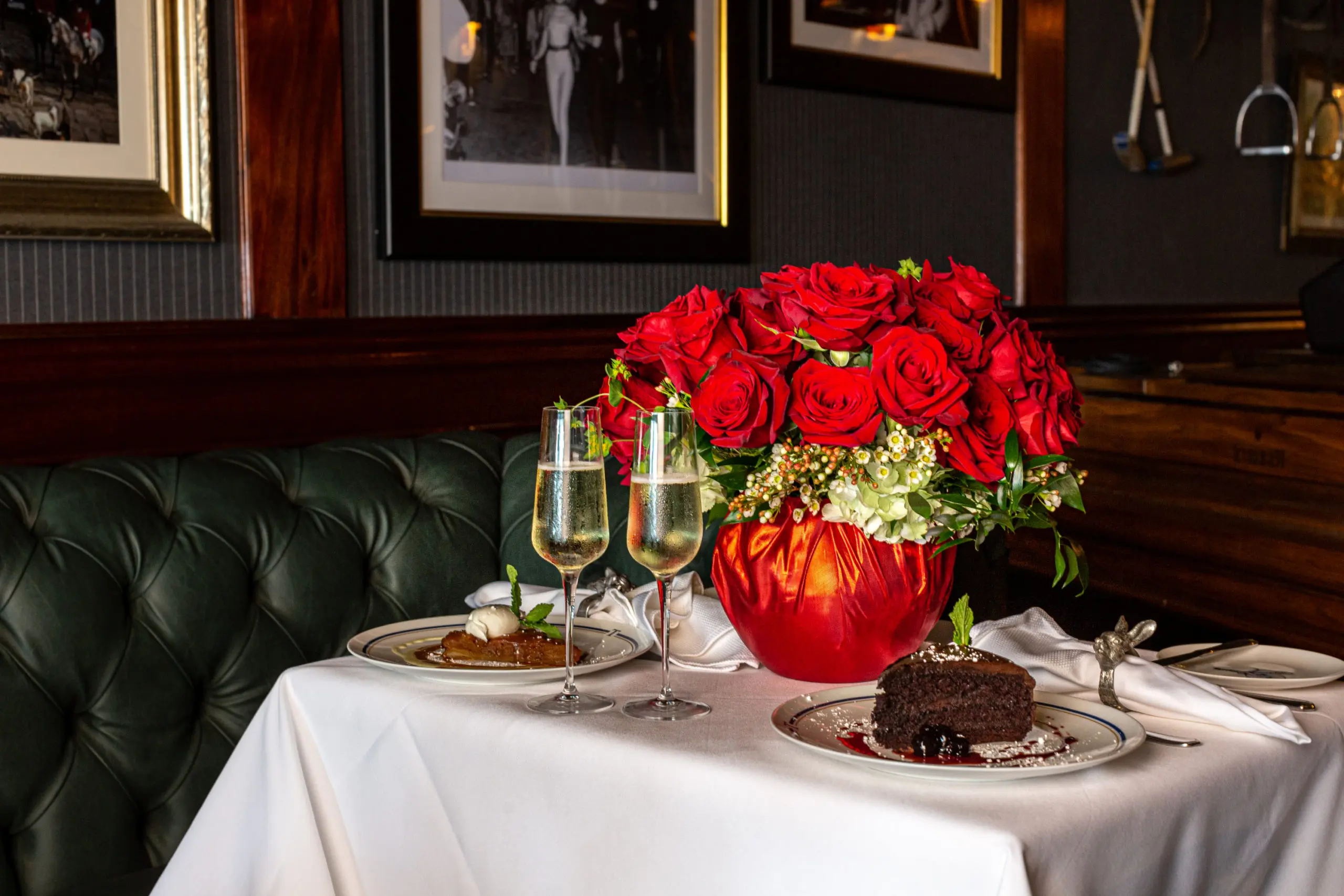 Valentine’s Day restaurants flowers at Turner’s