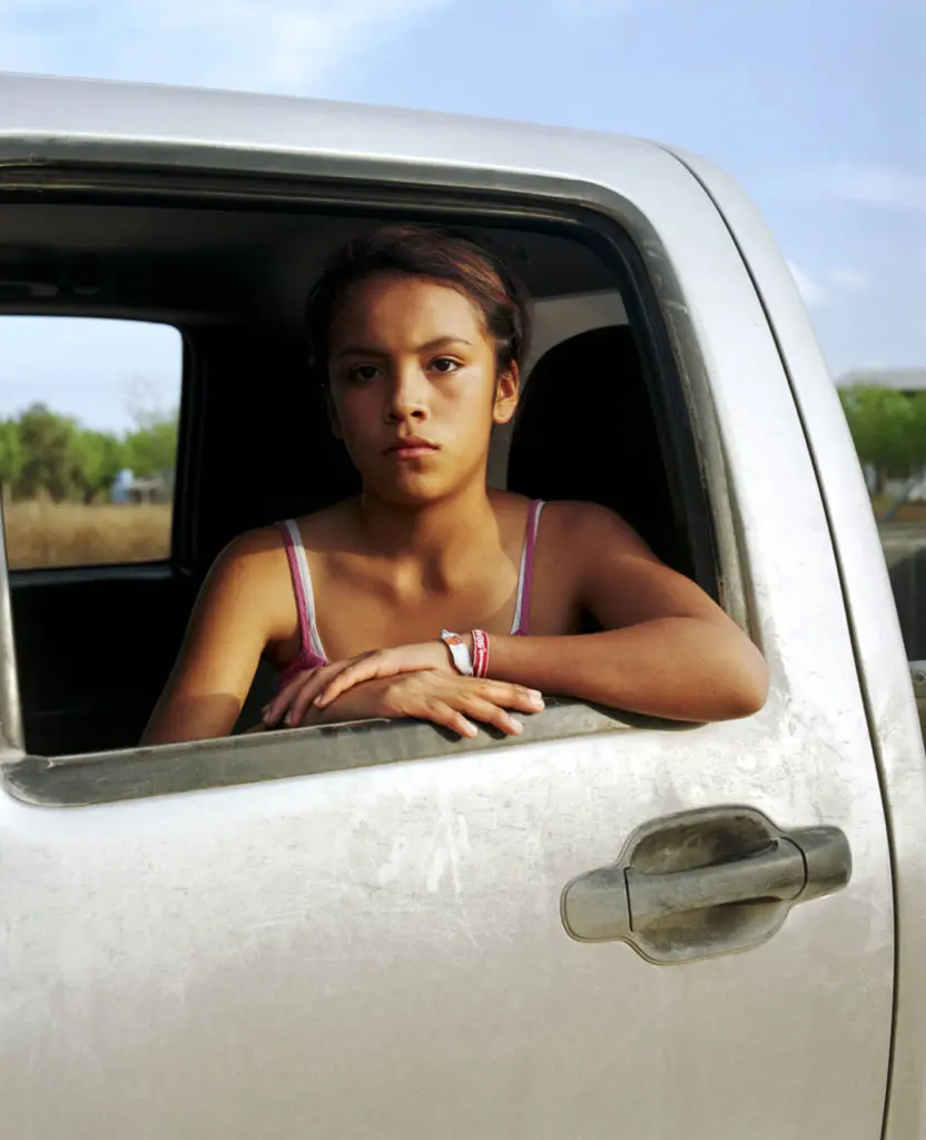 Monterrey, Mexico-based Alejandro Cartagena's images feature landscape and portraiture of great sensitivity that illuminate the issues of our time. Shown: "Between Borders," 2009-2010. The photographer is reflective of the global scope and ambition of the newly launched photography website, Assembly, now with a prime Houston gallery location. 