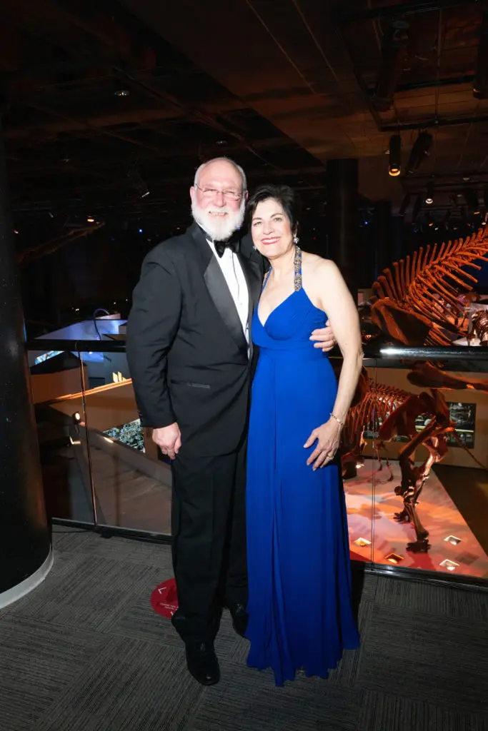 Michael & Ellie Francisco at the Houston Museum of Natural Science 'Tour the World' gala. (Photo by Daniel Ortiz)