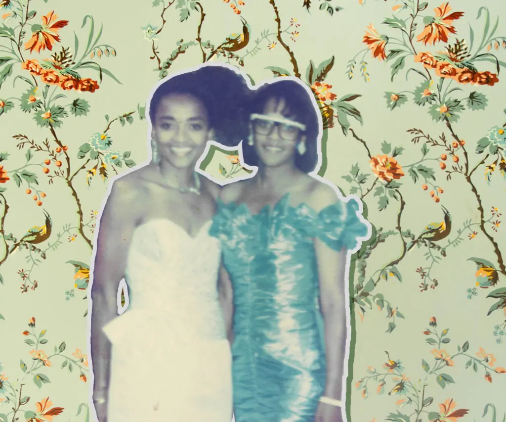Alyce Jones (right), 1985