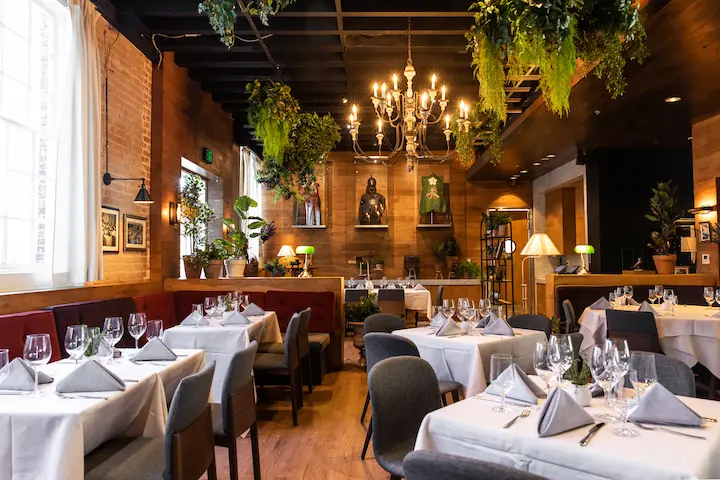 Saint Ann Restaurant and Bar has reopened in the Harwood District with renovations and a new menu. (Photo by Reed J Kenney)