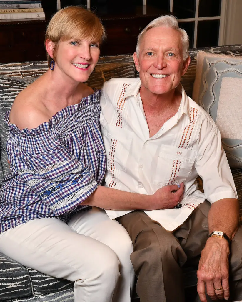 Memorial Park Conservancy virtual Picnic in the Park honorees Tammy & Steve Jenkins. (Photo by Dave Rossman)