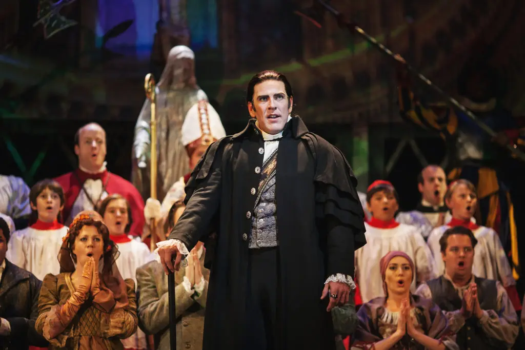 Michael Mayes, seen in here in the Central City Opera production of 'Tosca,'  will perform in Houston Grand Opera's singalong fundraiser 'My Favorite Things: Songs from the Sound of Music'  in May. (Photo www.amandatipton.com)