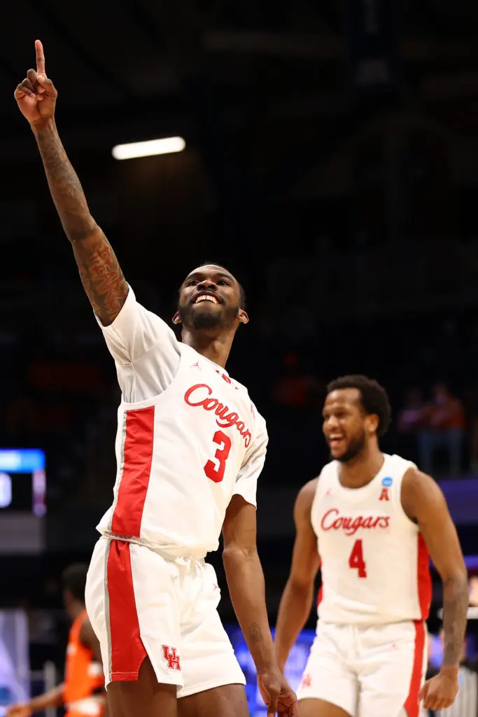 DeJon Jarreau played a nearly perfect floor game against Syracuse. (Photo by Jamie Schwaberow/NCAA Photos via Getty Images)