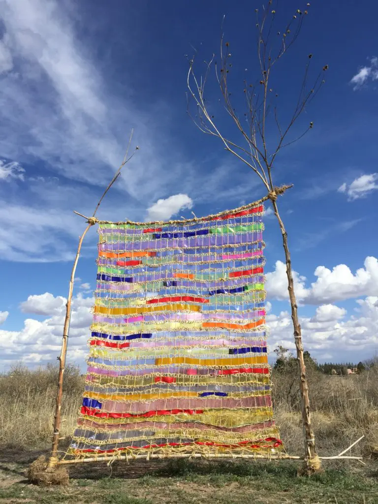 Rachel Hayes artwork
created during her
Roswell, New Mexico,
residency, 2015.
