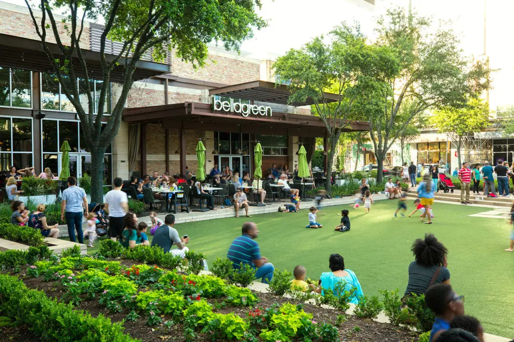 Like most of Midway's signature developments, CityCentre is built around the green in many ways.
