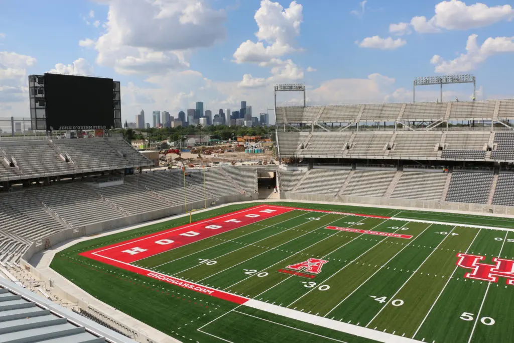 The University of Houston's TDECU Stadium is headed for some major improvements.