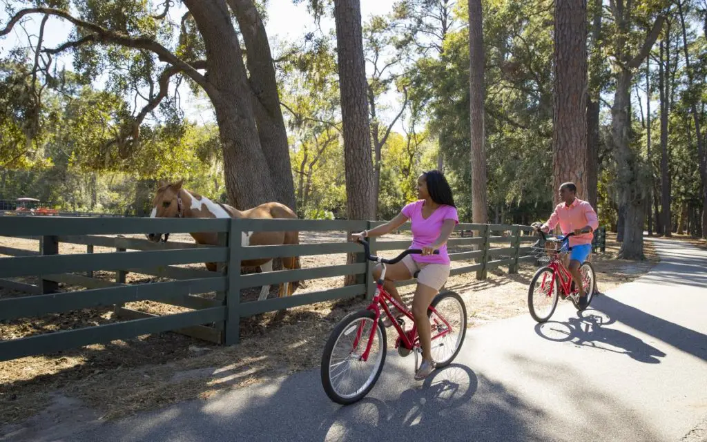 Bicycling across Hilton Head's 60 miles of trails is at Texans' fingertips thanks to new nonstop flights on Southwest Airlines from both Houston and Dallas.