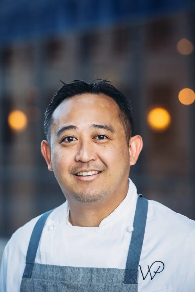 Café Modern's Chef Jett Mora.