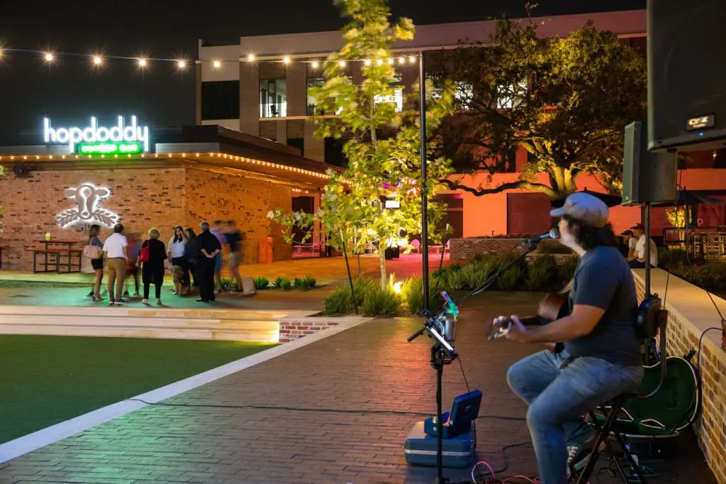 The Porch's live music scene creates a real center for Century Square.