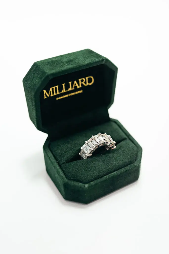 Milliard can create custom engagement rings, but the concierge service’s bread and butter over the past year have been tennis bracelets, ear studs, and Roman numeral rings. 