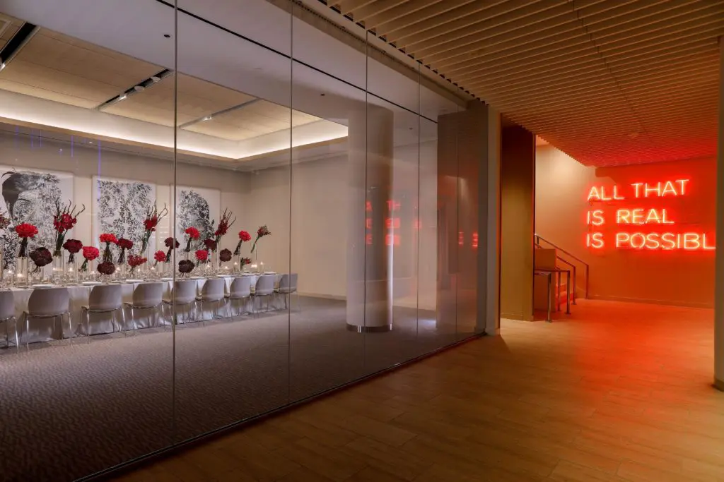 Private dining and event spaces.