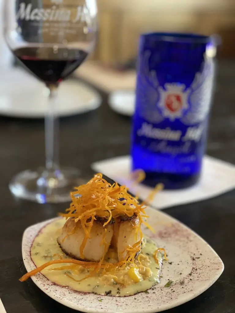 Messina Hof Chef Cory Bowers imbues every item on the Harvest Green Winery & Kitchen menu with a Messina Hof wine.