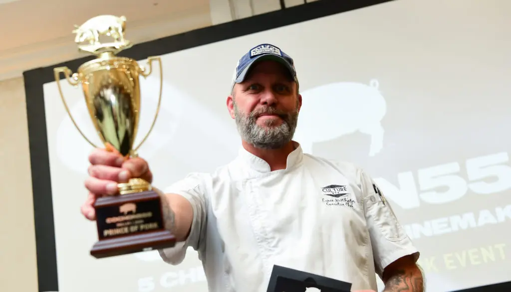 Chef Lance McWhorter of Culture ETX (in Tyler, Texas) was last year's Dallas Cochon555 Winner, and will be hosting a virtual dinner this April.