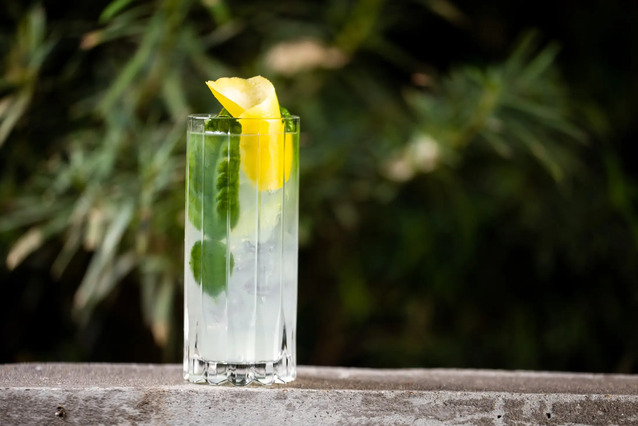 The Samurai Soda is a favorite gin-based cocktail with yuzu. (Photo by Kathy Tran)