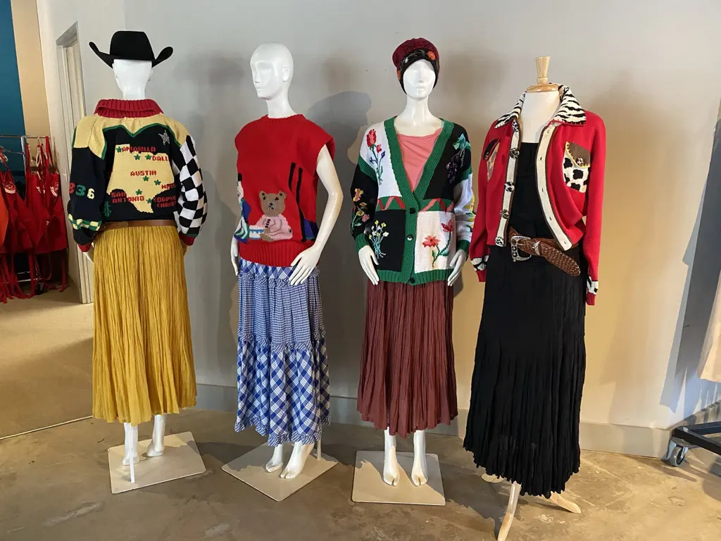 Vintage apparel is just part of the appeal that will draw shoppers to the Salvation Army Women's Auxiliary Chic Boutique Showroom, April 14-17. (Photo by Shelby Hodge)
