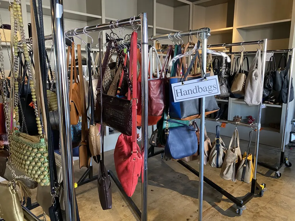 The Salvation Army Women's Auxiliary Chic Boutique Showroom will be brimming with handbags and other accessories. (Photo by Shelby Hodge)