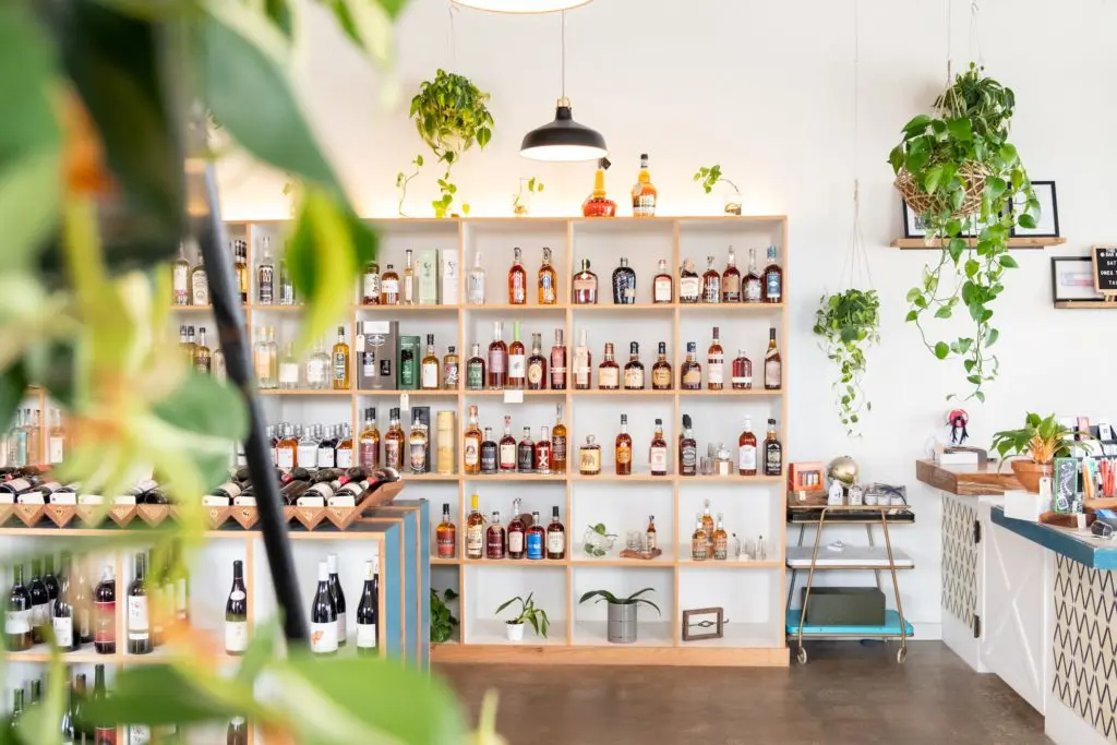 Bar & Garden, a natural wine and organic spirits shop on Dallas' Ross Avenue. (courtesy)