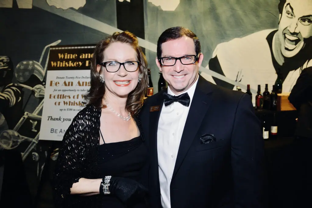 Cadence & Jay Morris at the Be An Angel Gala held at Bayou City Event Center (Photo by Chris Dishman)