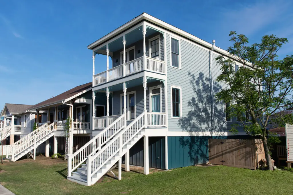 The Benjamin Dolson Tenant House, built in 1905, is on the Galveston Historic Homes Tour. (Photo by Koby Brown Photography)