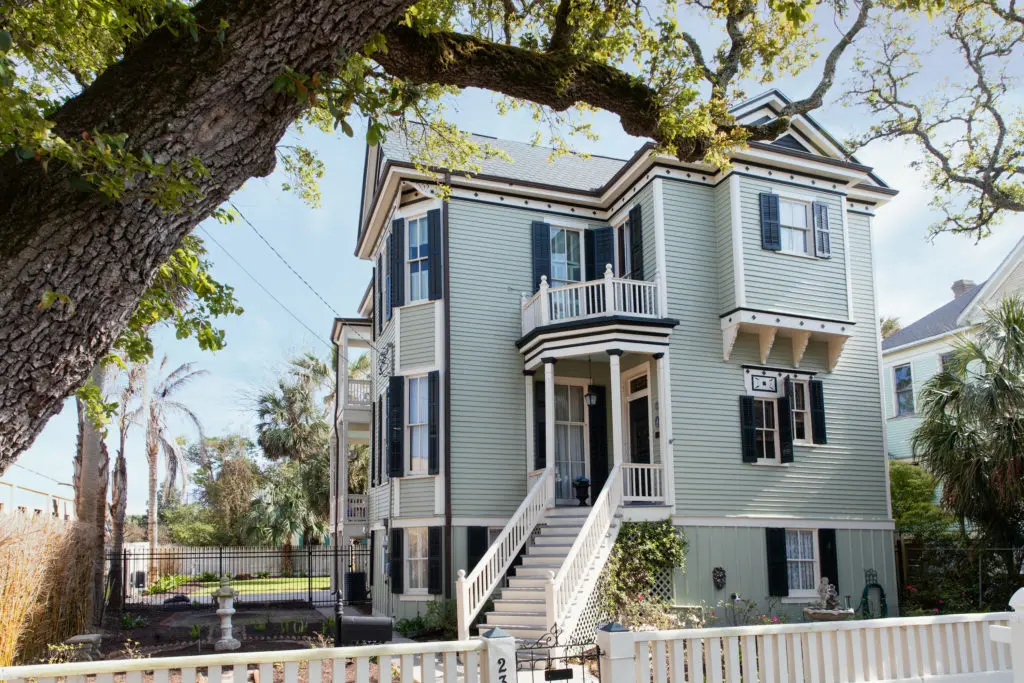 The Charles and Elise Eickhold House, built in 1898, is on the Galveston Historic Homes Tour. (Photo by Koby Brown Photography)