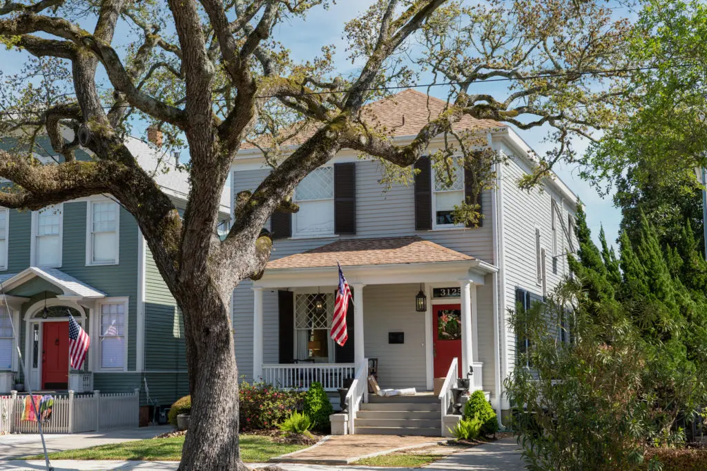 The John and Cordia Sweeny Tenant House, built in 1914, is on the Galveston Historic Homes Tour. (Photo by Koby Brown Photography) (Photo by Koby Brown Photography)