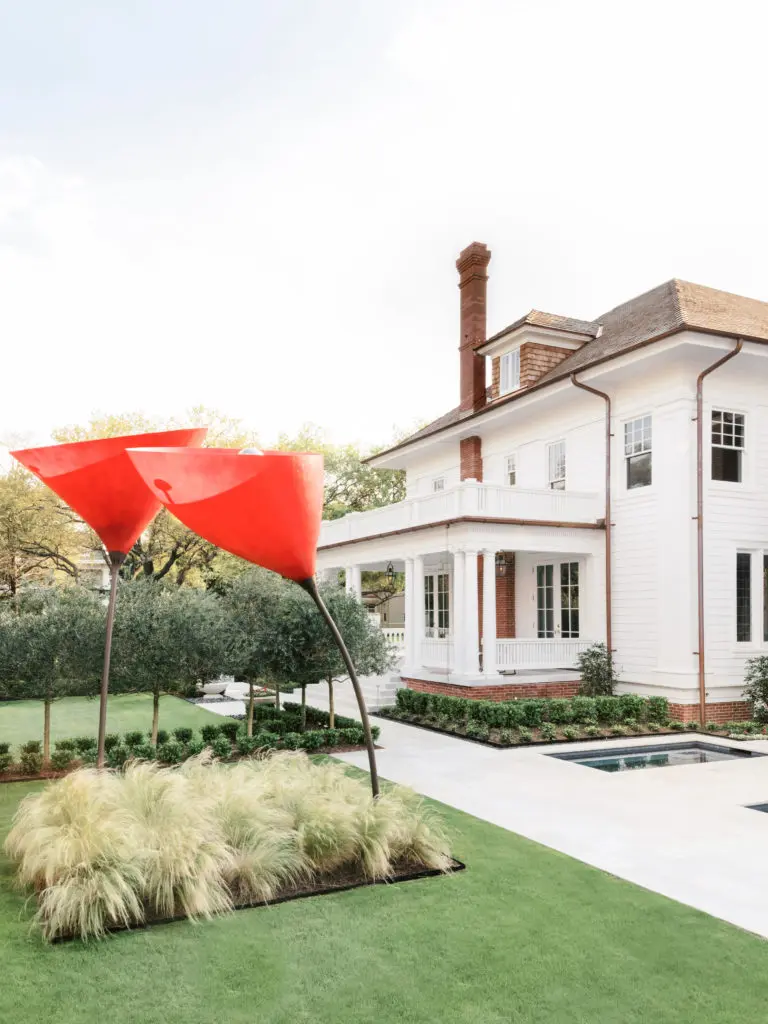The historic 6 Courtlandt Place renovation, which was lauded in PaperCity’s 2020 design awards.