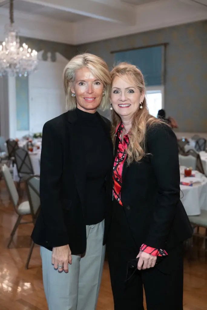 Aida Matic, Rana McClelland at the Houston Hospice Butterfly Luncheon (Photo by Daniel Ortiz)