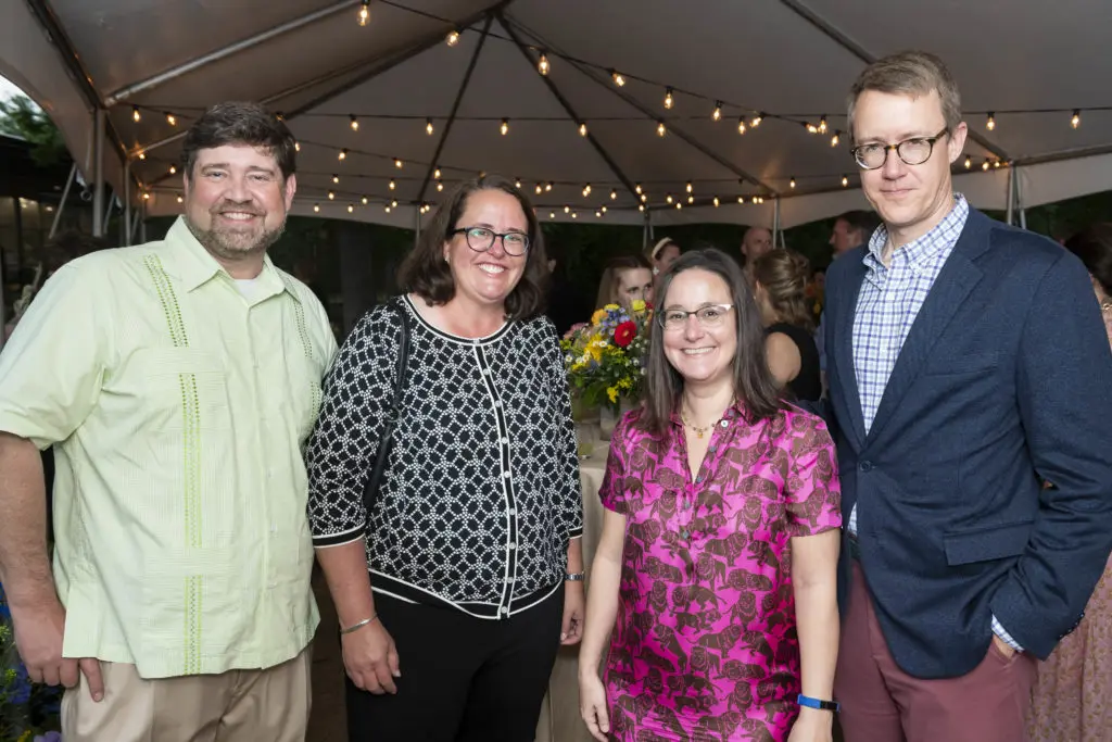 Allen & Jenn Rustay, Therese & Chris Odell (Photo by Anthony Rathbun)