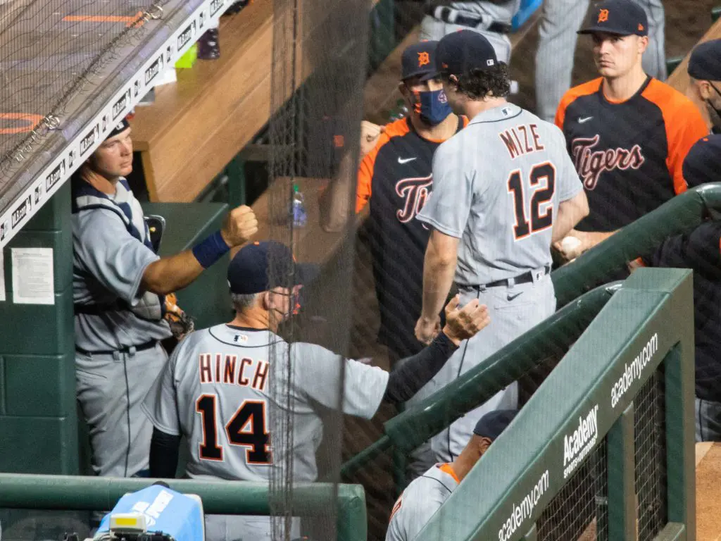 Casey Mize threw seven shutout innings against one of the best hitting teams in baseball. (Photo by F. Carter Smith)