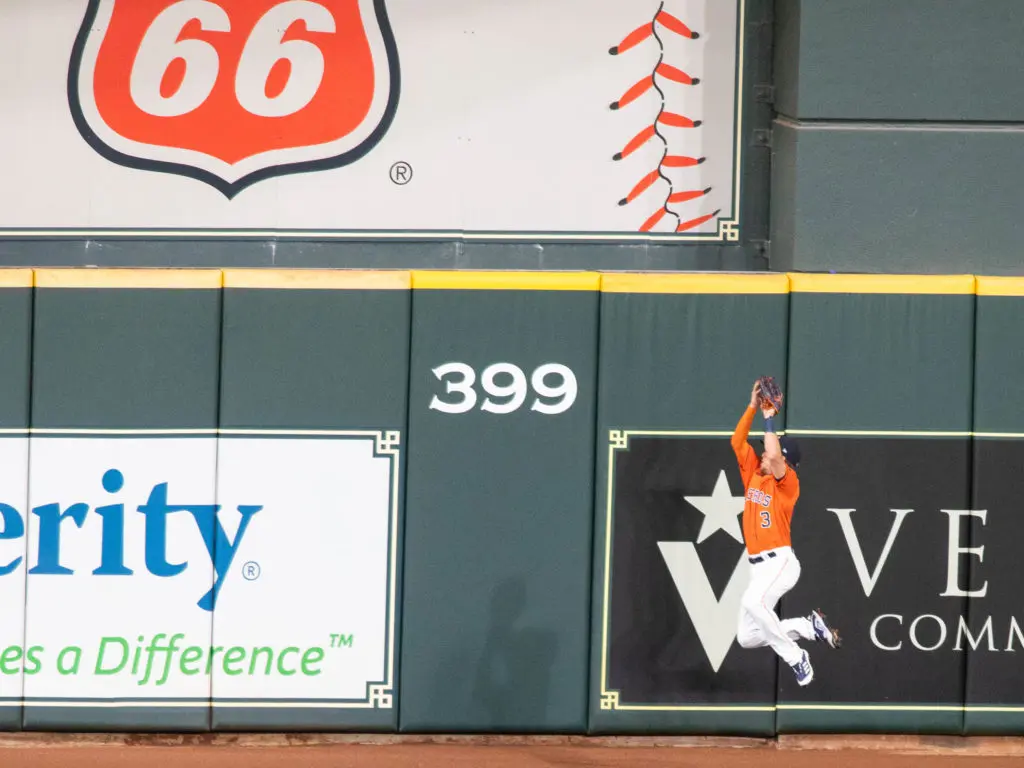 Myles Straw is already bringing some impressive defense to centerfield. (Photo by F. Carter Smith)