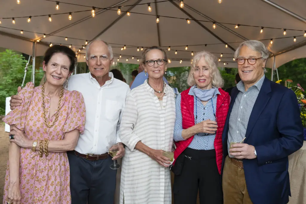 Betty Newton, David & Cindy Fitch, Kathy Smyth, Steve Newton (Photo by Anthony Rathbun)