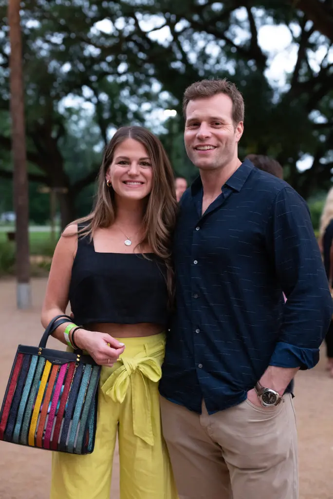 Kendra Lynch, Brandon Cook at the Urban Wild Glow in the Glades fundraiser (Photo by Daniel Ortiz)
