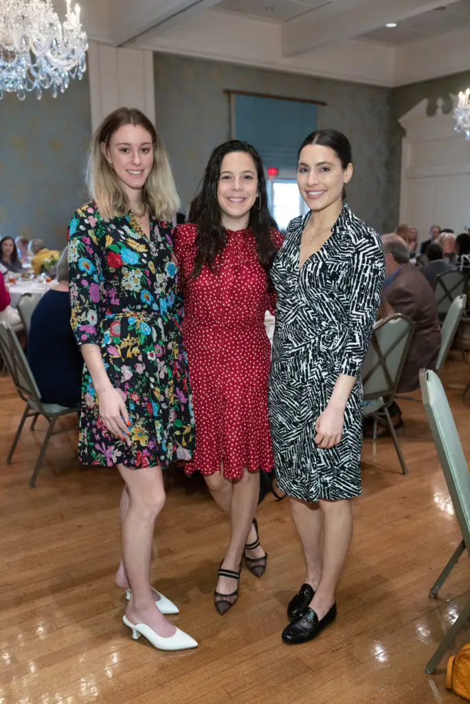 Chase Musslewhite, Frances Lummis, Anne-Marie Soza at the Houston Hospice Butterfly Luncheon (Photo by Daniel Ortiz)