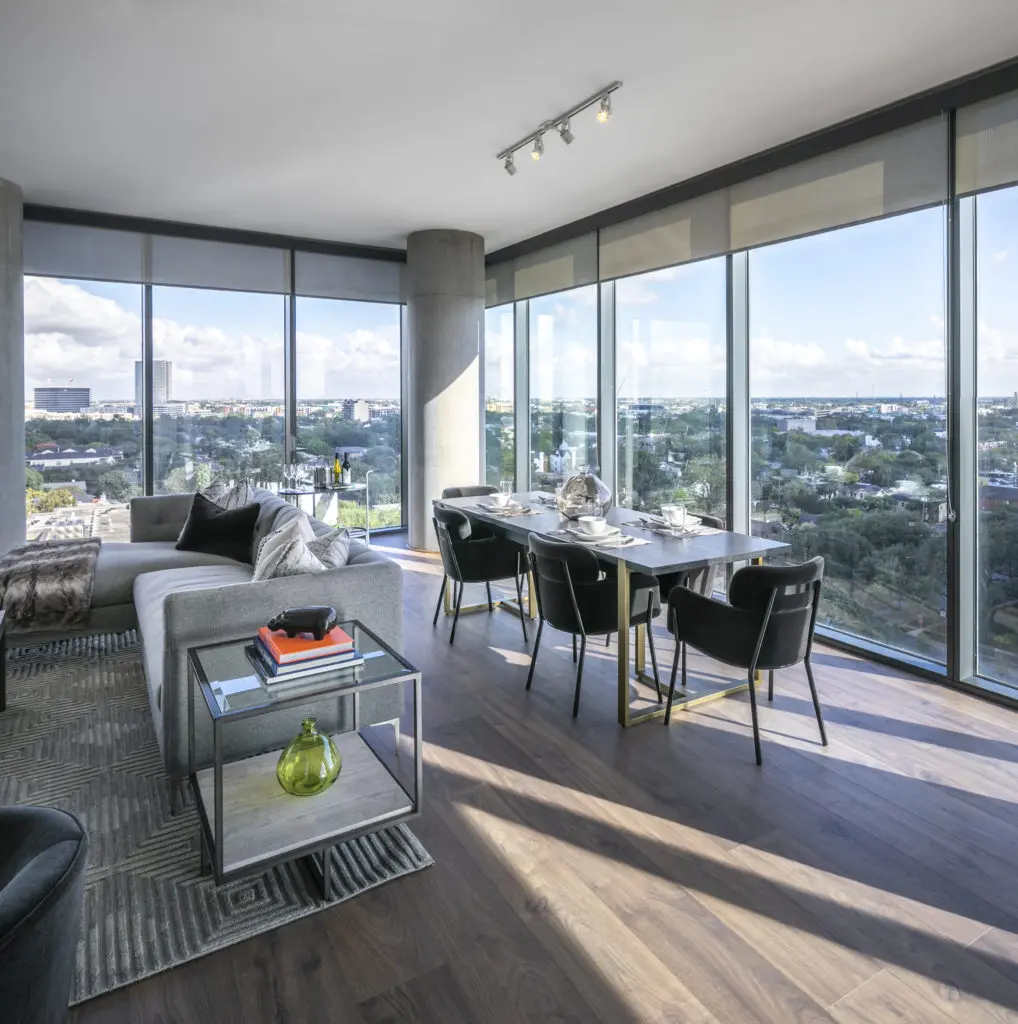 Living in The Residences at La Colombe d'Or is sure to be a coveted Houston thing. (Photo by Mabry Campbell)