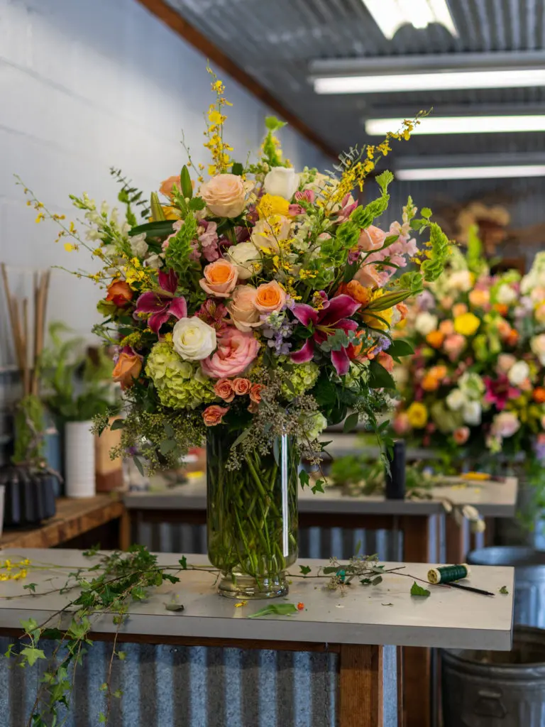 Massive bouquets of flowers from In Bloom Inc.  (In Bloom Inc. Photo)