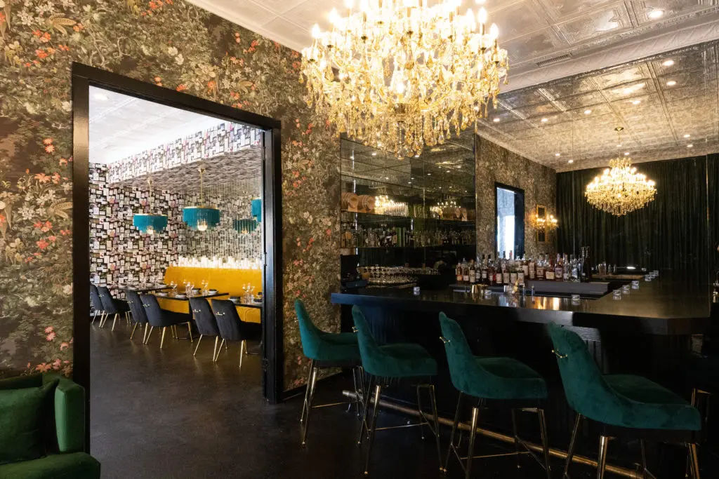 The Elephant Bar is a separate lounge in the back of Âme. (Photo by Kathy Tran)