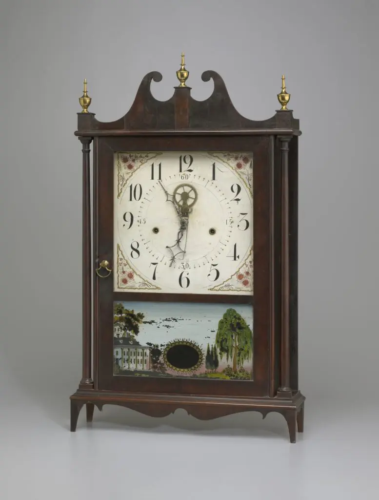  Eli Terry's "Shelf Clock," at Yale University Art Gallery